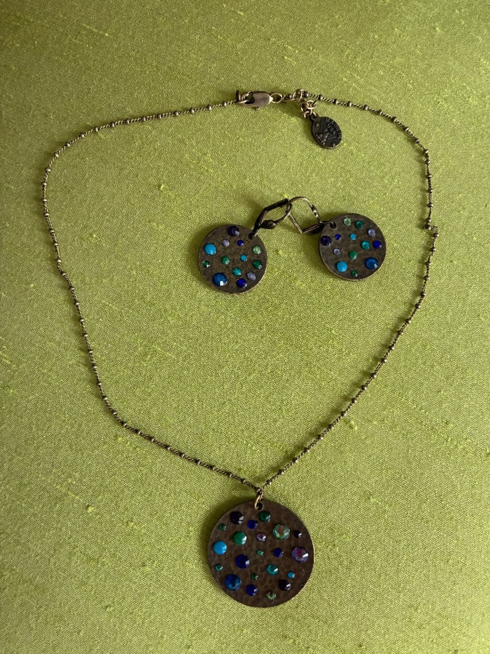 Anne Koplik necklace/earrings set